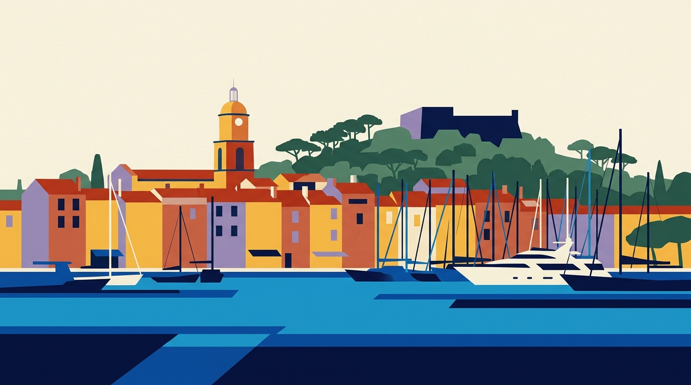 Il porto di Saint-Tropez